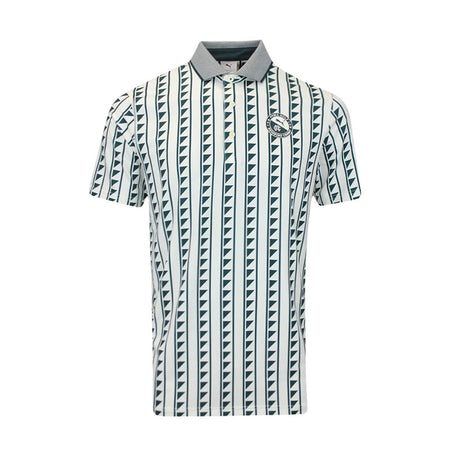 PUMA x REIGNING CHAMP MATTR Men's Polo (White/Green)