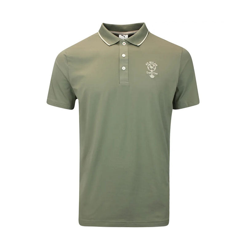 PUMA x AC Milan Men's Polo (Dark Sage)