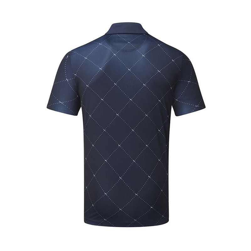 PUMA Pure 2.0 Argyle Men's Polo (Deep Navy)