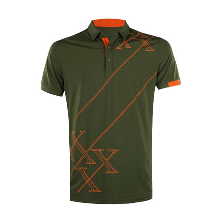 HONMA Performance Men's Polo (Khaki)