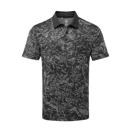 UNDER ARMOUR Playoff 3.0 Men's Printed Polo (Black)