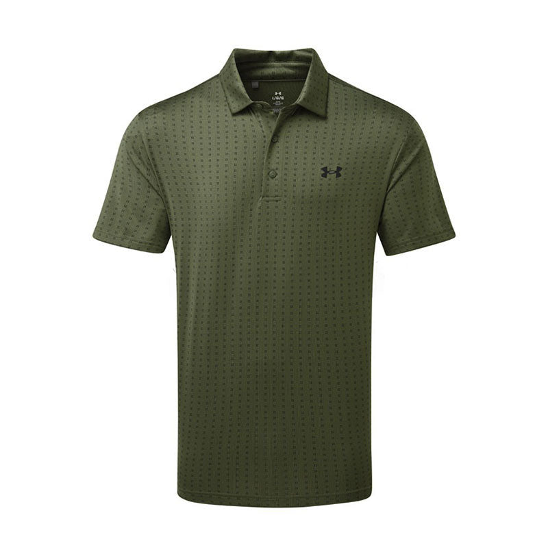 UNDER ARMOUR Playoff 3.0 Men's Printed Polo (Marine OD Green)