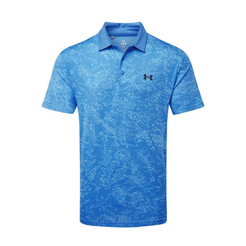 UNDER ARMOUR Playoff 3.0 Men's Printed Polo (Blue Atlantis)