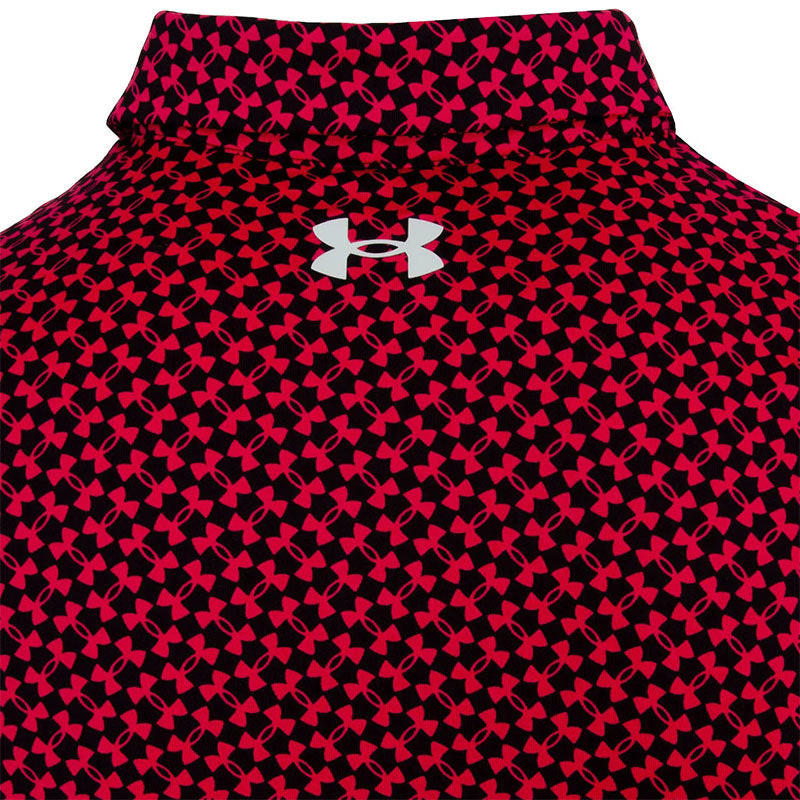 UNDER ARMOUR T2G Printed (2025) Men's Polo (Red)
