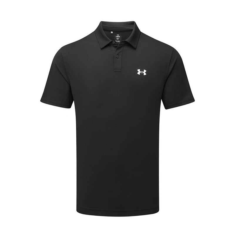UNDER ARMOUR T2G (2025) Men's Pique Polo (Black)