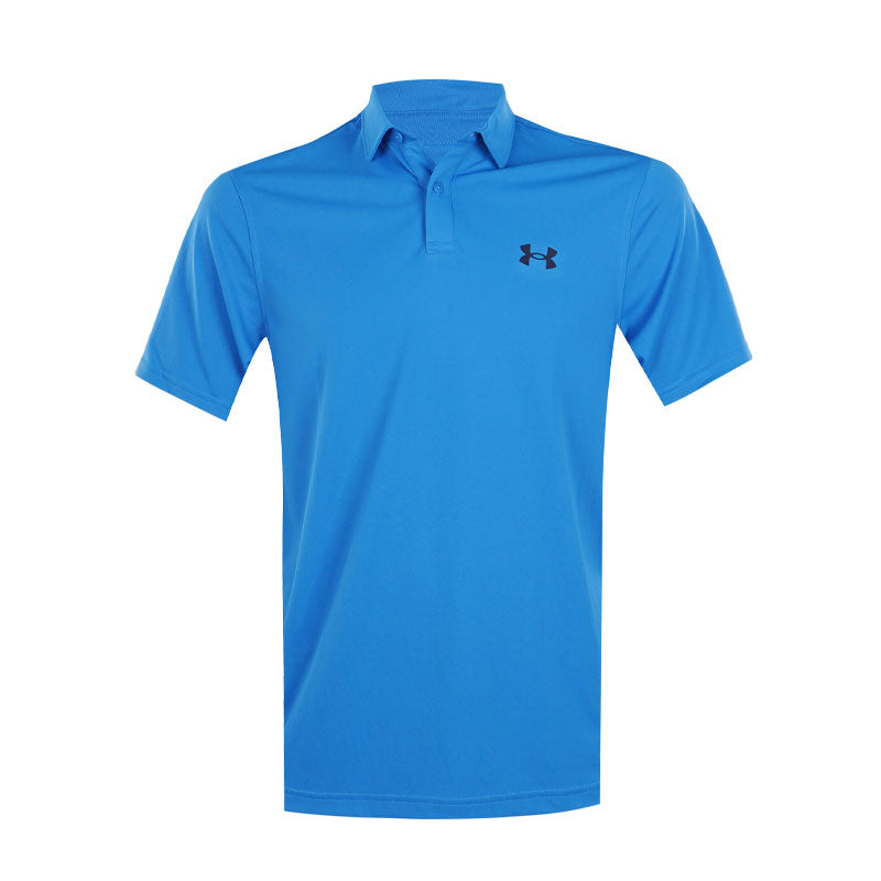 UNDER ARMOUR T2G (2025) Men's Pique Polo (Blue Atlantis)