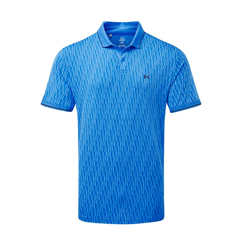 UNDER ARMOUR Drive Sport Jacquard Men's Polo (Blue/Navy)