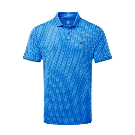 UNDER ARMOUR Drive Sport Jacquard Men's Polo (Blue/Navy)