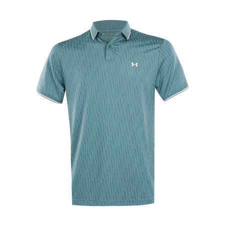 UNDER ARMOUR Drive Sport Jacquard Men's Polo (Jasper Blue)