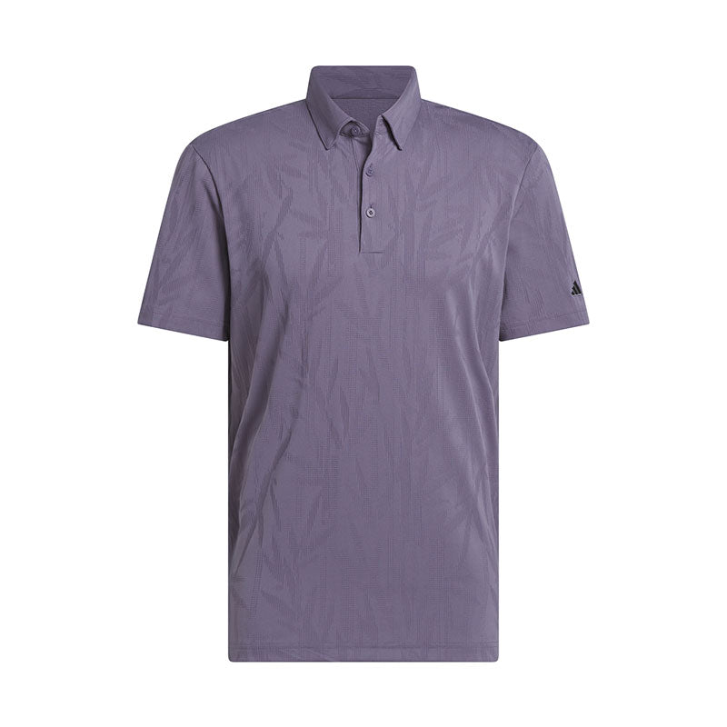 ADIDAS Go-To Textured Men's Polo (Violet)
