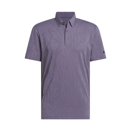 ADIDAS Go-To Textured Men's Polo (Violet)