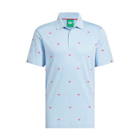 ADIDAS Originals Printed Trefoil Men's Polo (Sky)