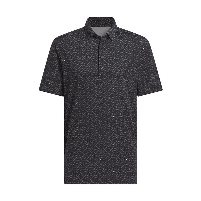 ADIDAS Ultimate365 Micro Argyle Men's Polo (Black)