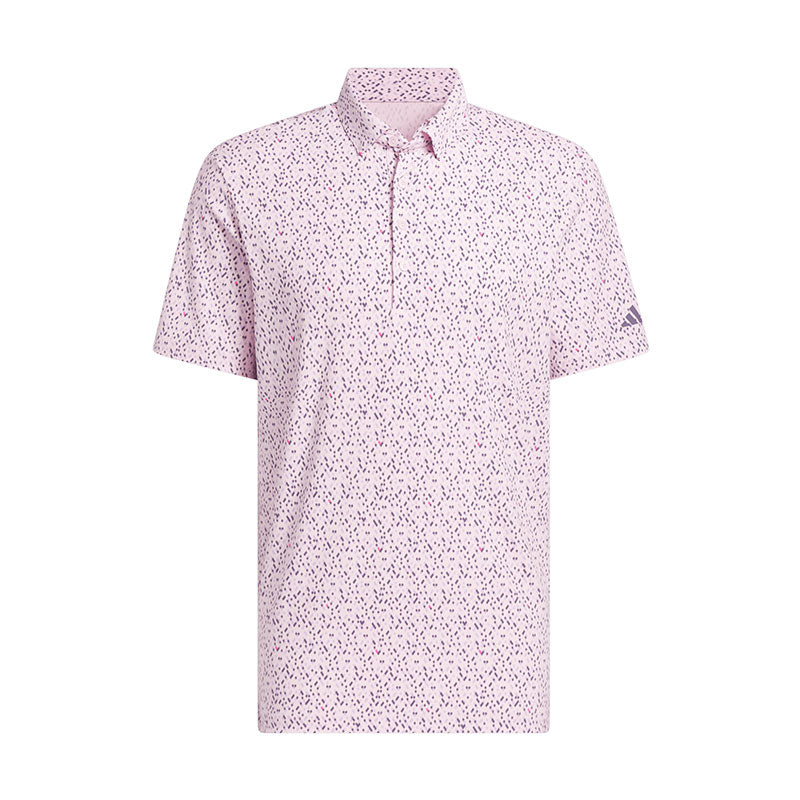 ADIDAS Ultimate365 Micro Argyle Men's Polo (Pink)