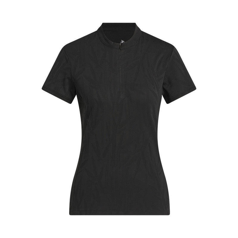 ADIDAS Go-To Women's Jacquard Polo (Black)