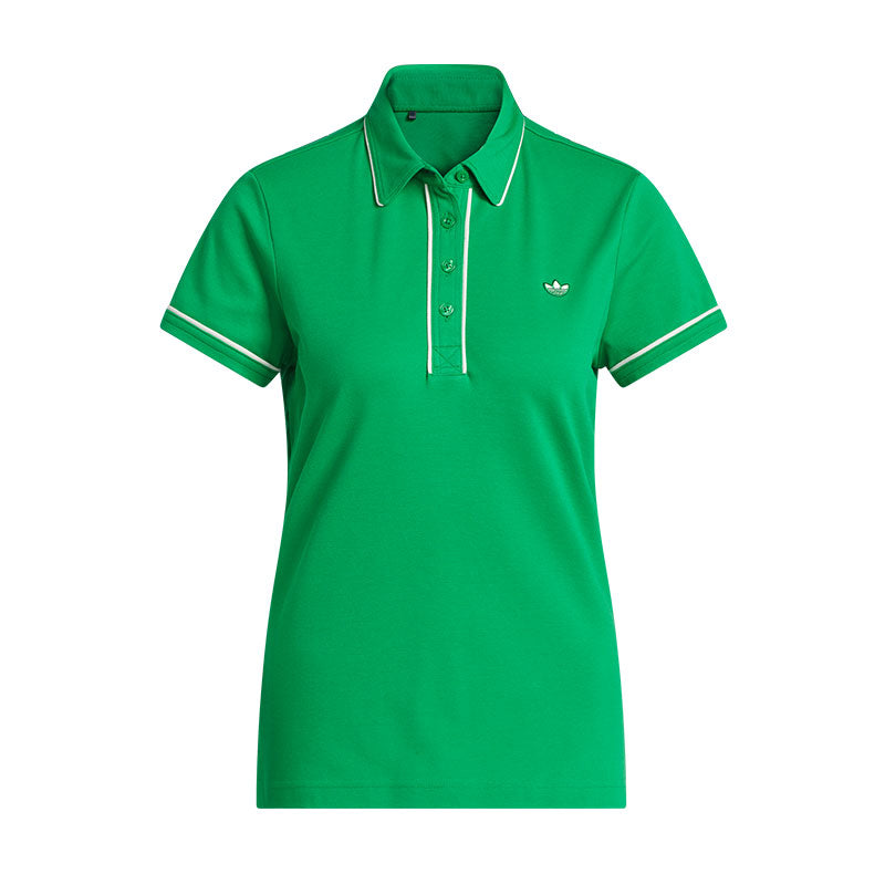 ADIDAS Originals Twistknit Trefoil Women's Polo (Green)