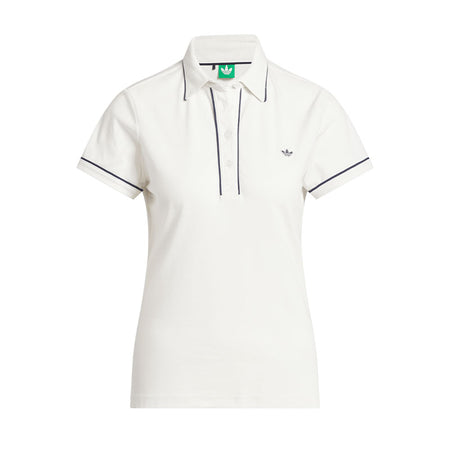 ADIDAS Originals Twistknit Trefoil Women's Polo (White)