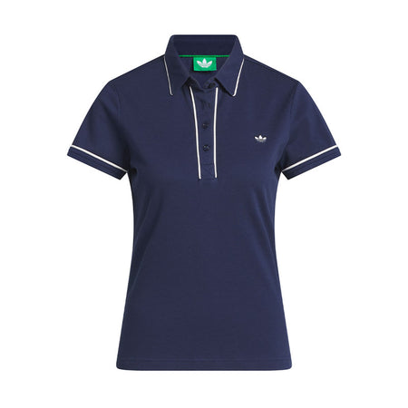 ADIDAS Originals Twistknit Trefoil Women's Polo (Indigo)