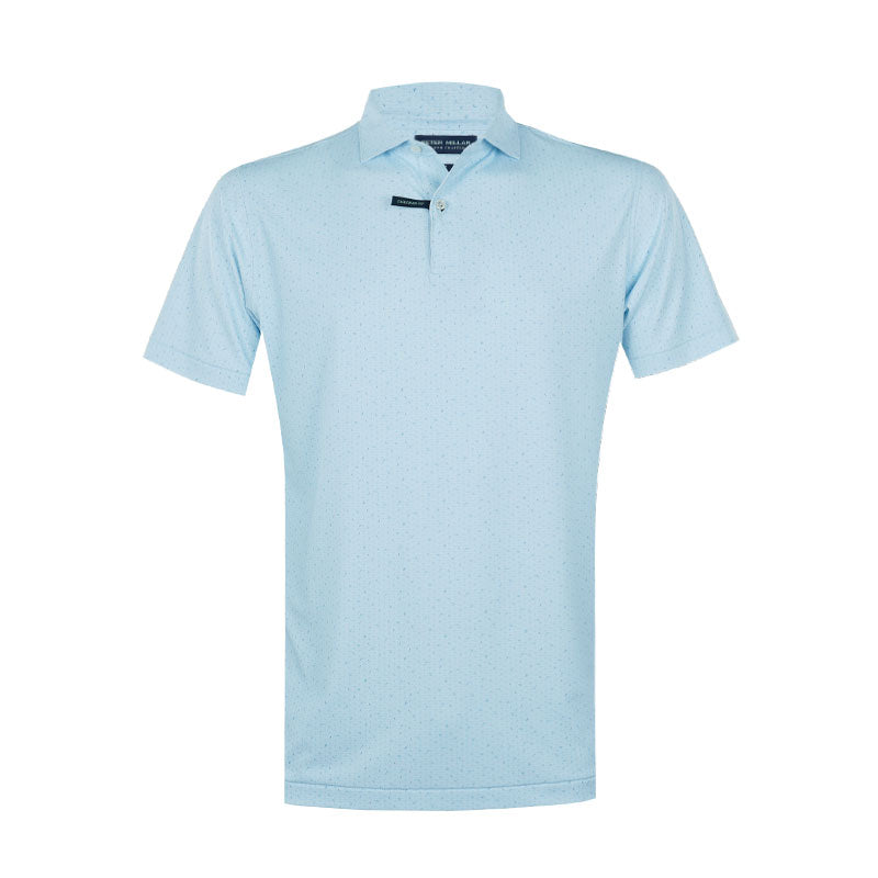 PETER MILLAR Corinth Performance Jersey Polo (Blue Forest)