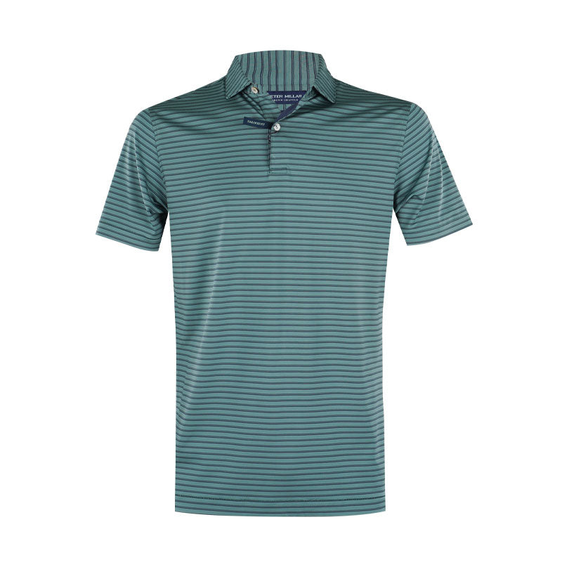 PETER MILLAR Bridge Men's Performance Jersey Polo (Sherwood)