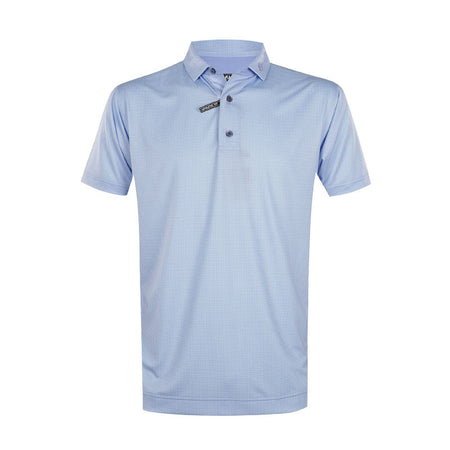 FOOTJOY Circle Foulard Lisle Men's Polo (Periwinkle)