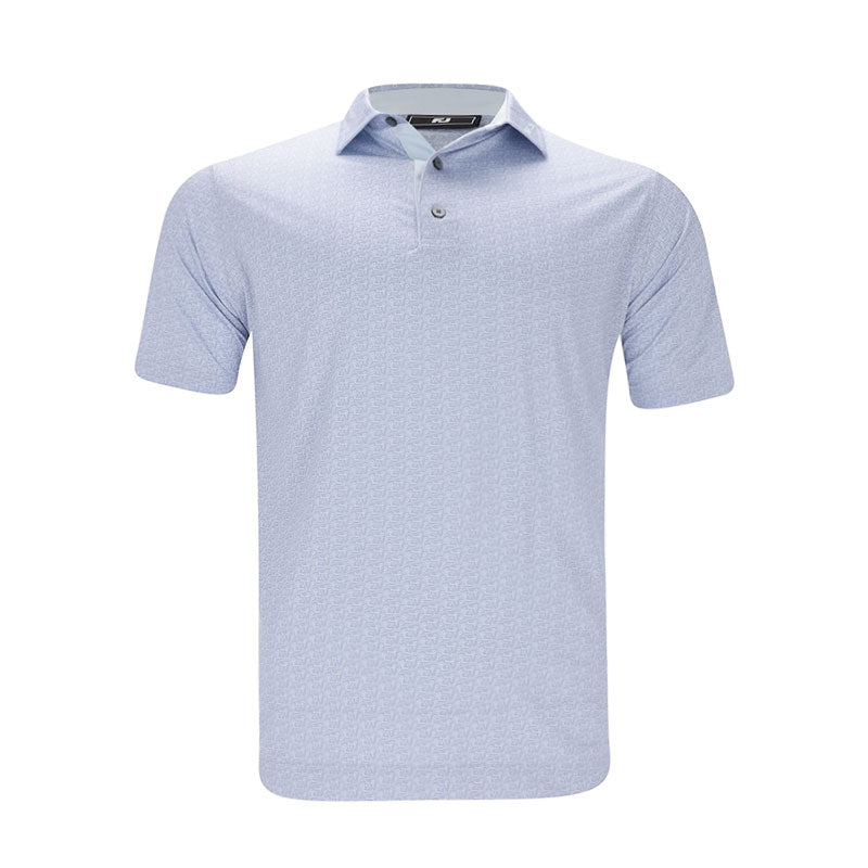 FOOTJOY Tee Time Lisle Men's Polo (Periwinkle)