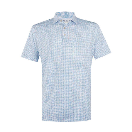 PETER MILLAR Ace of Spades Men's Performance Polo (White)