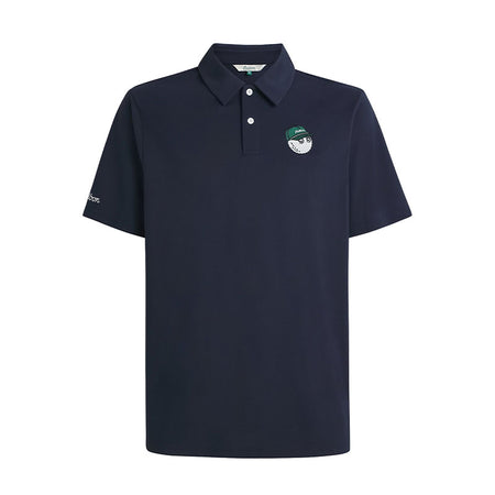 MALBON GOLF Fairway Baldwin Men's Polo (Navy)