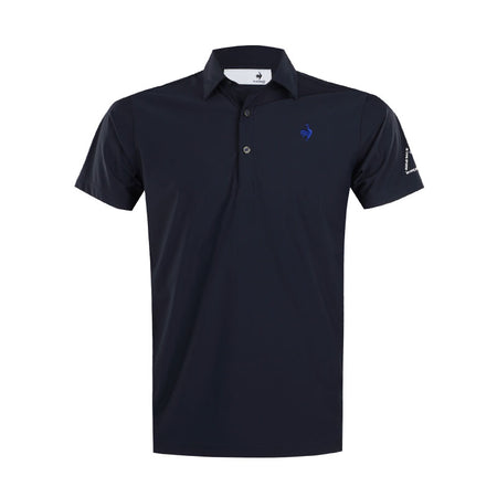 LE COQ SPORTIF GOLF Nylon Stretch Men's Polo (Navy)