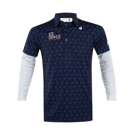 LE COQ SPORTIF GOLF Men's Shirt With Innerwear (Navy)