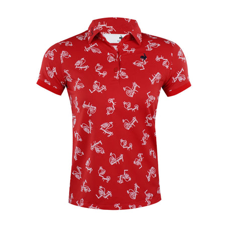 LE COQ SPORTIF GOLF Women's Polo (Red)