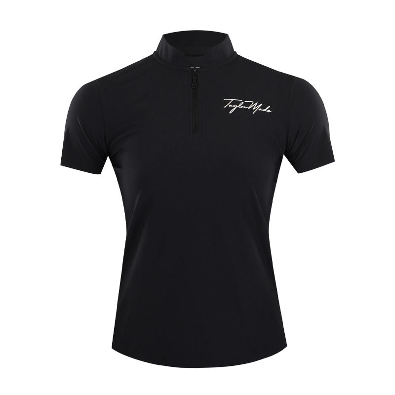 TAYLORMADE Half Zip Women's Mock Shirt (Black)