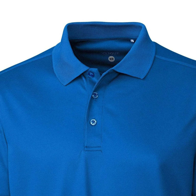 CUTTER & BUCK Clique Ice Pique Men's Tech Polo (Royal Blue)