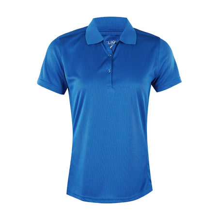 CUTTER & BUCK Clique Ice Pique Women's Tech Polo (Royal Blue)