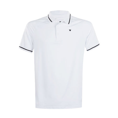 DISNEY Mickey Mouse Men's Mesh Polo (White)