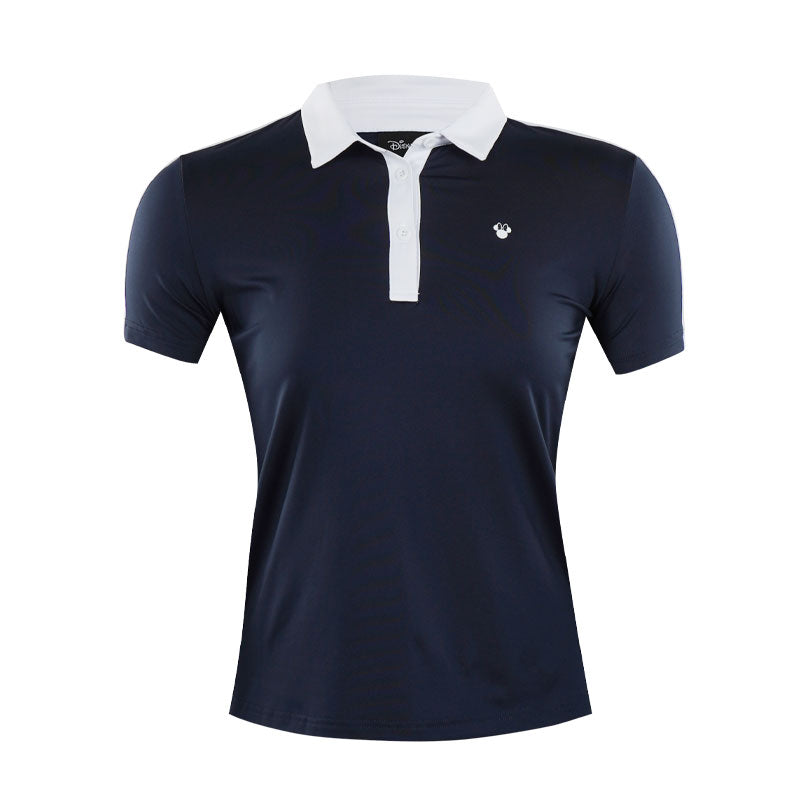 DISNEY Mickey Mouse Women's Polo (Legion Blue/White)