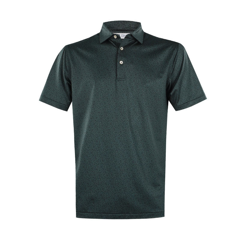 PETER MILLAR No Slow Play Men's Performance Jersey Polo (Nordic Pine)