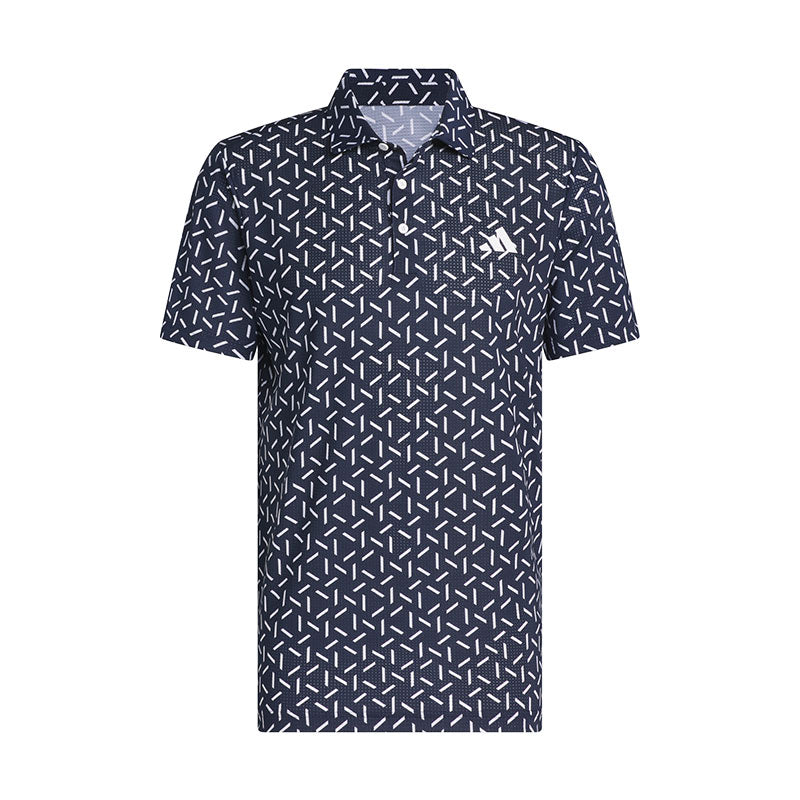 ADIDAS Ultimate365 Mesh Print Climacool Men's Polo (Navy)