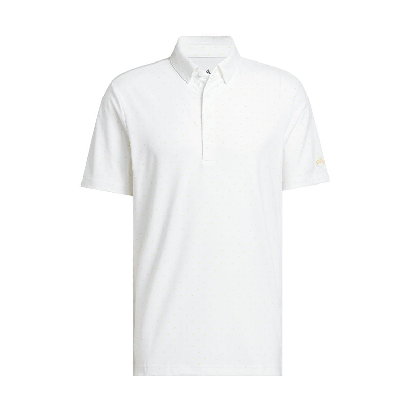 ADIDAS Ultimate365+ Microprint Men's Polo (White)