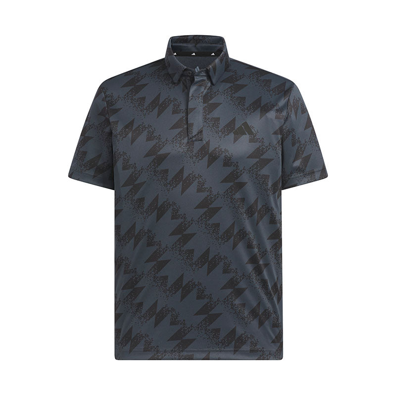 ADIDAS AOP Men's Polo (Black)