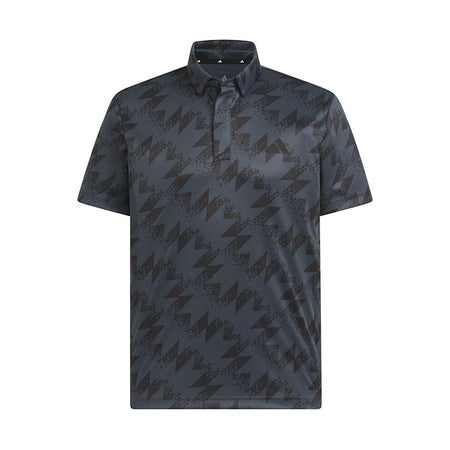 ADIDAS AOP Men's Polo (Black)