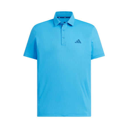 ADIDAS Back Print Men's Polo (Blue)