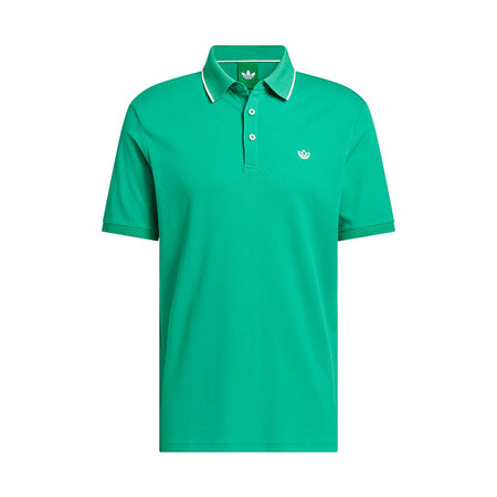 ADIDAS Originals Twistknit Trefoil Men's Polo (Green)