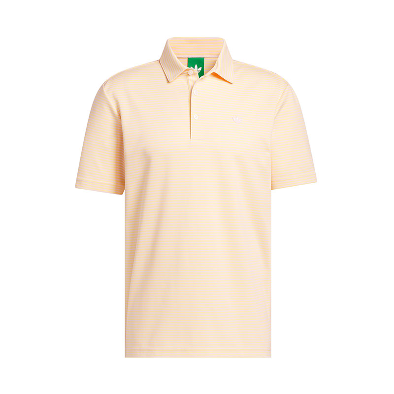 ADIDAS Originals Stripe Men's Pique Polo (Orange)