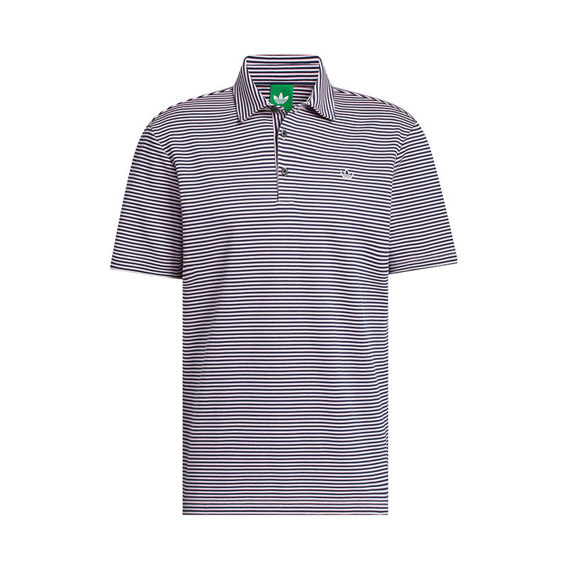 ADIDAS Originals Stripe Men's Pique Polo (Pink)