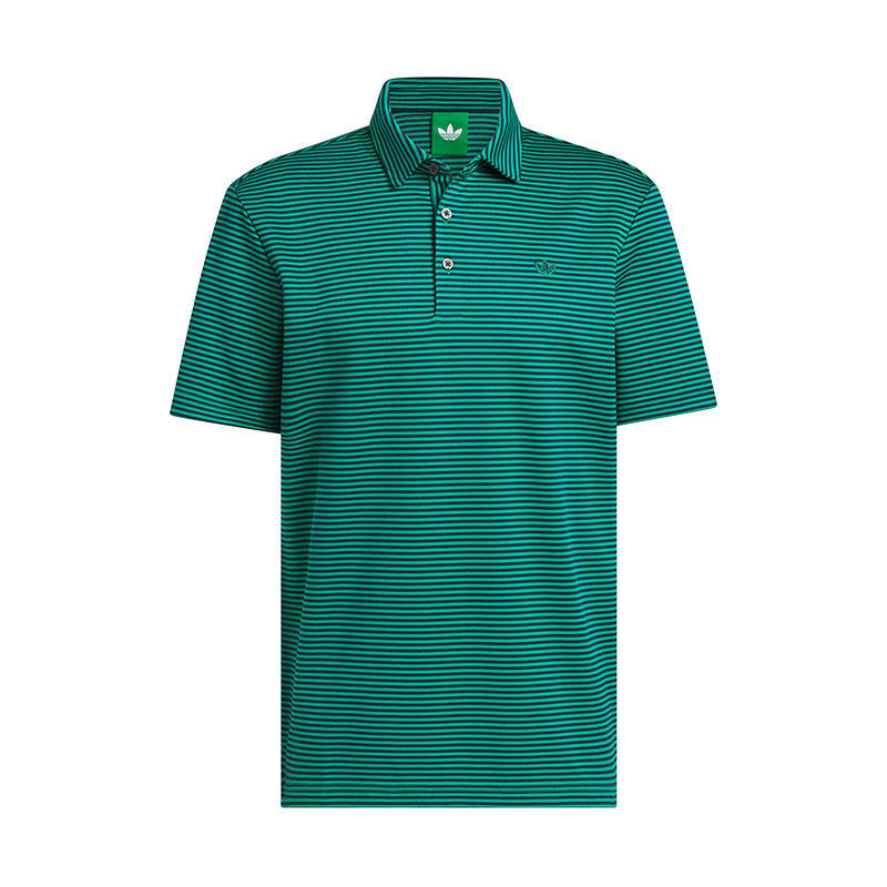 ADIDAS Originals Stripe Men's Pique Polo (Green)