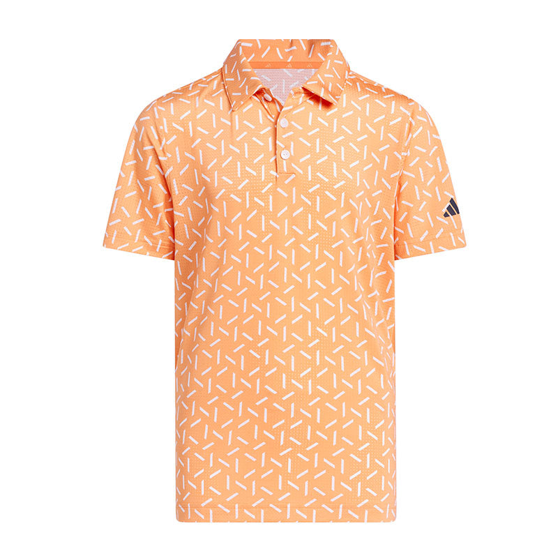 ADIDAS Sport Boy's Polo (Orange)