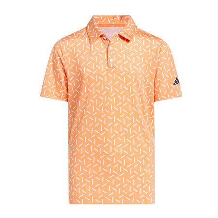 ADIDAS Sport Boy's Polo (Orange)