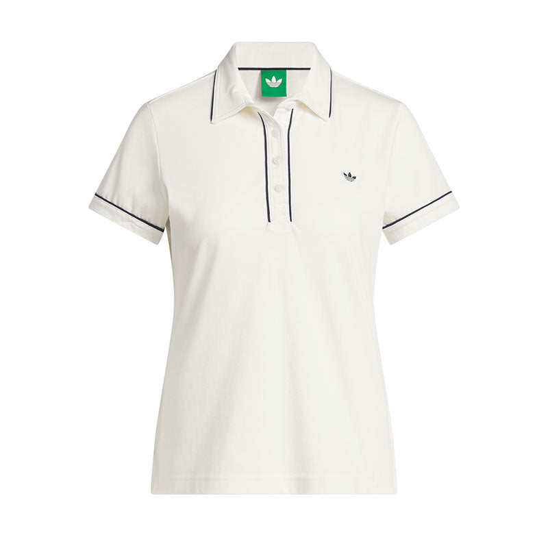 ADIDAS Originals Solid Women's Polo (White)