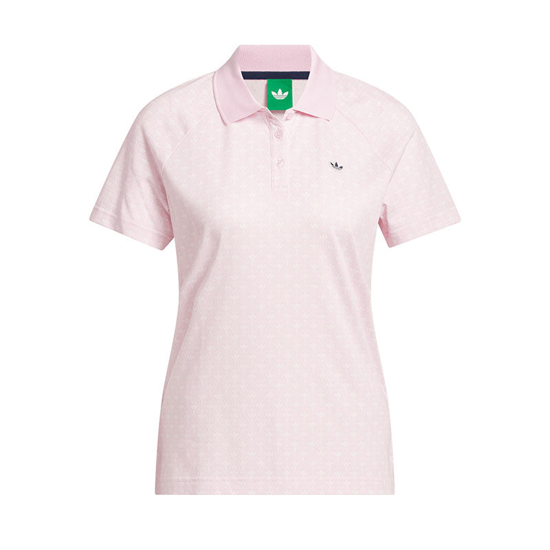 ADIDAS Originals All Over Trefoil Women's Polo (Pink)